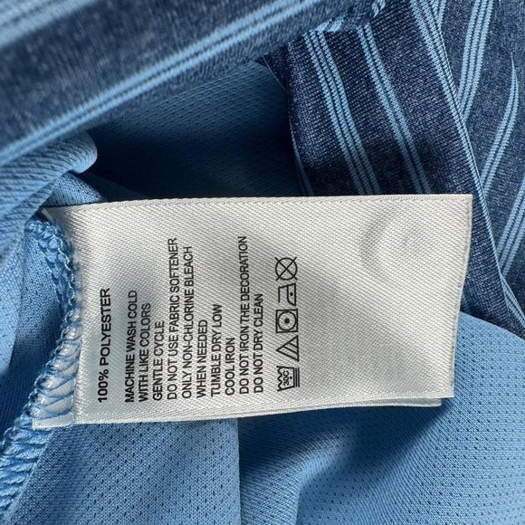 Tommy Bahama Striped Polo Shirts Mens XXXL TTTG Blue Preppy Resortwear Old Money - Picture 5 of 6
